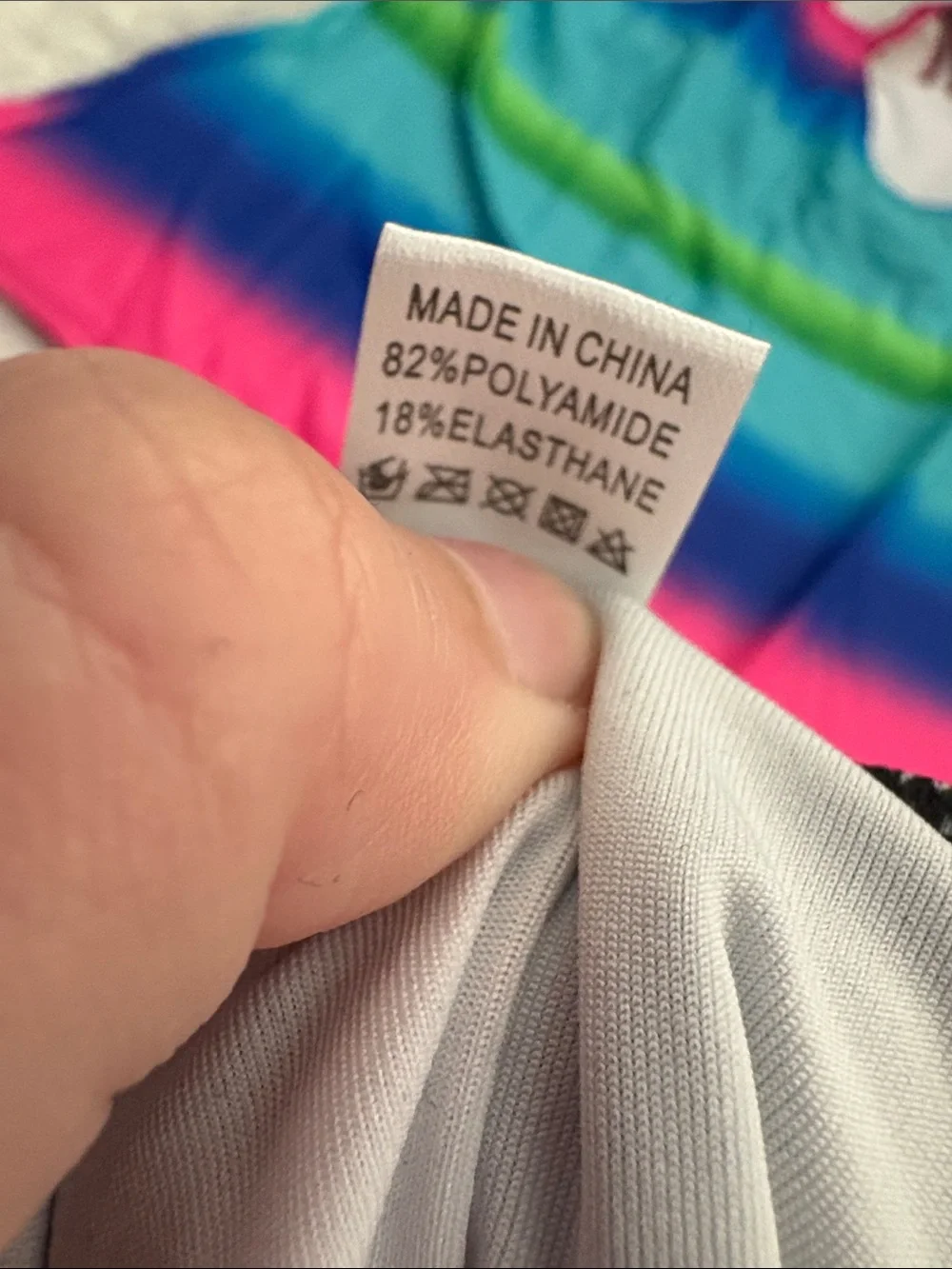NEW American Trends Multi Color Tankini Swim Set Size 4XL